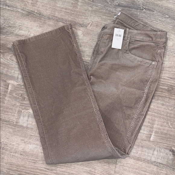 J. Jill Women's Brown Corduroy Boot Cut Jeans - Picture 7 of 9